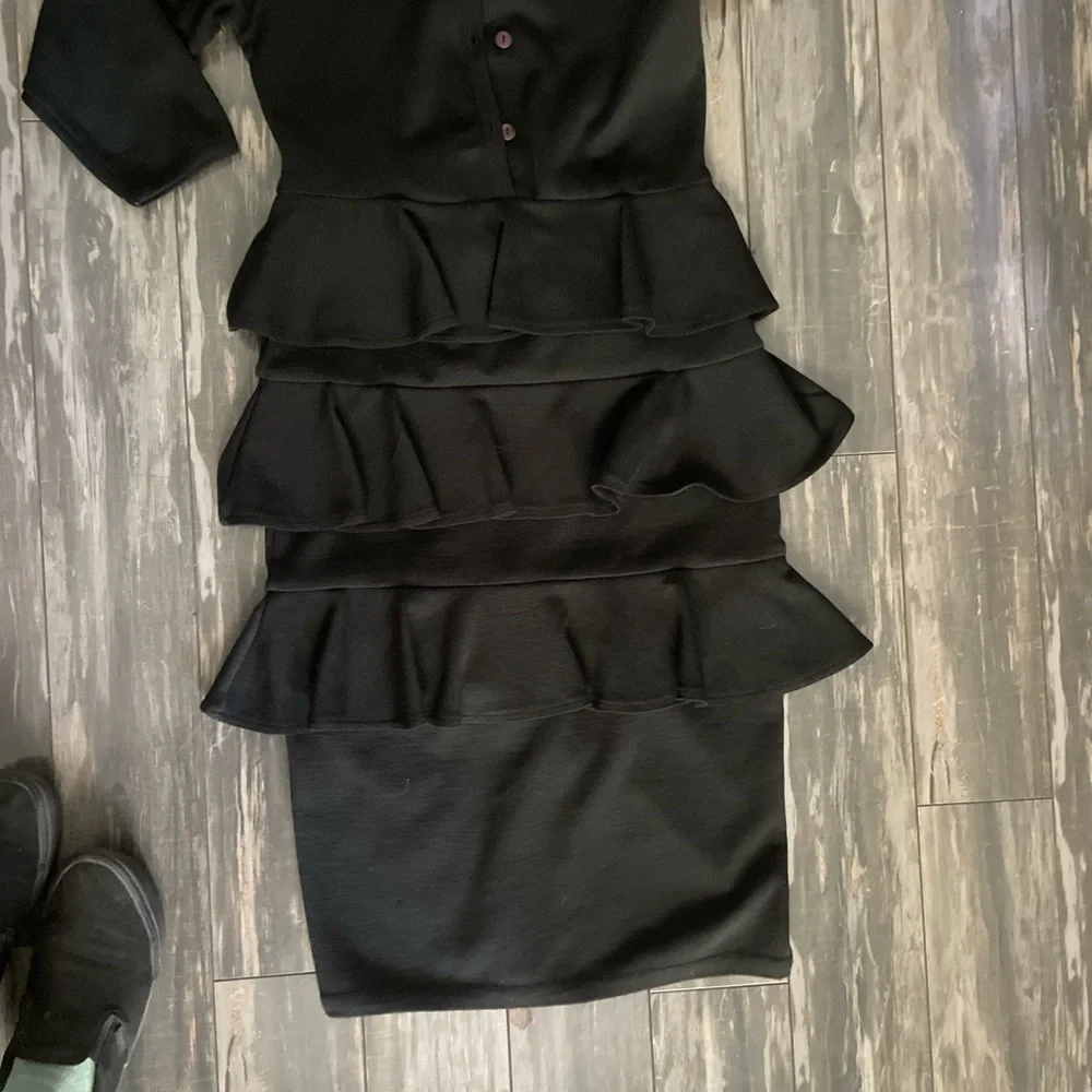 Rebecca Moses wool tiered dress - Picture 4 of 4